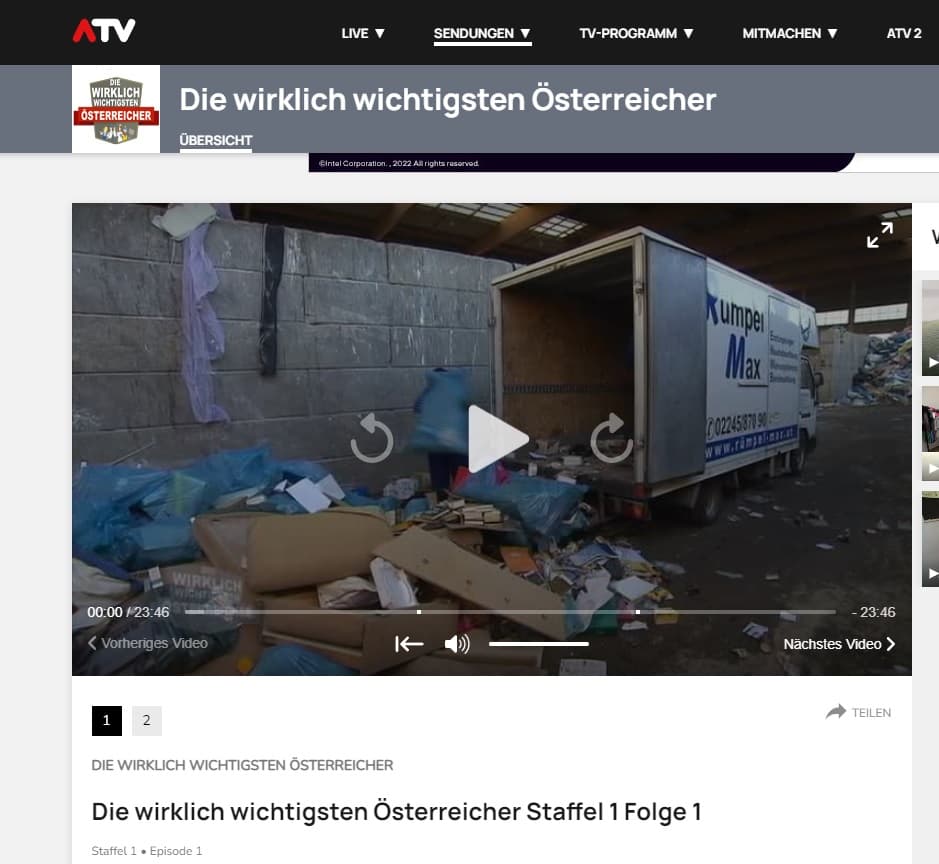 TV-Dokumentation über Messie-Wohnungsräumung mit Rümpel Max auf ATV