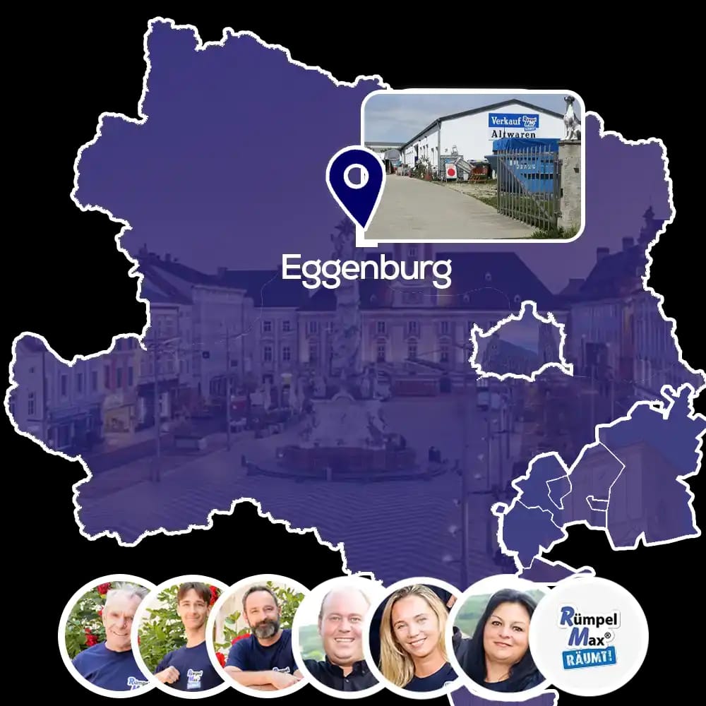 Team von Rümpel Max bei der Entrümpelung