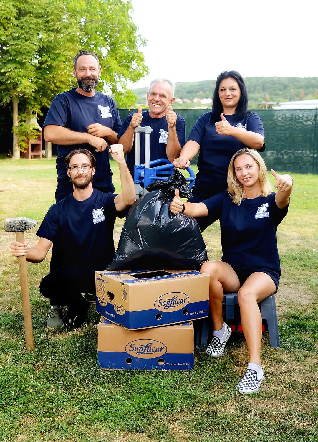Hintergrundbild: Entrümpelung in Wien – Rümpel Max Mobile